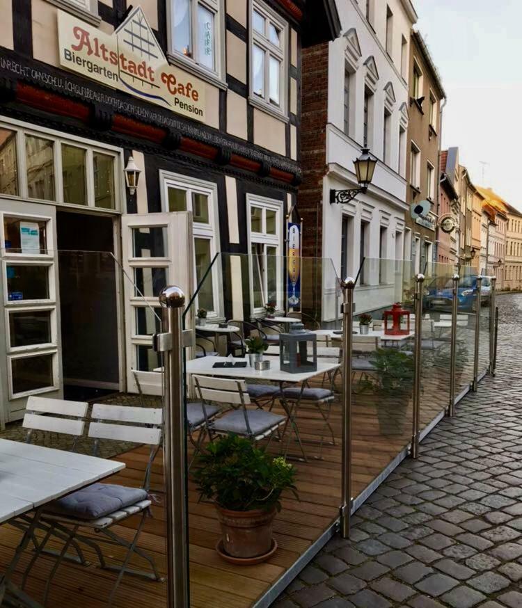 Altstadt Cafe Havelberg Extérieur photo
